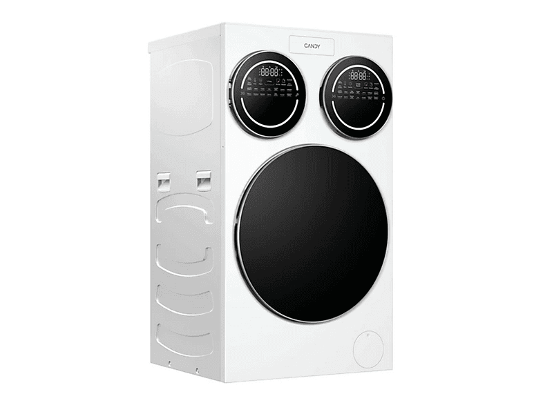 Lavadora carga frontal - Candy Multiwash MQD 410CBL9-37, 10+1+1 kg, 1400 rpm, 20 programas, Triple Tambor, Motor Direct Motion, Wi-Fi, Blanco