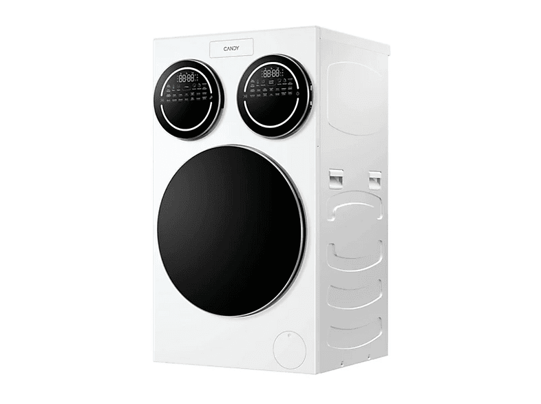 Lavadora carga frontal - Candy Multiwash MQD 410CBL9-37, 10+1+1 kg, 1400 rpm, 20 programas, Triple Tambor, Motor Direct Motion, Wi-Fi, Blanco