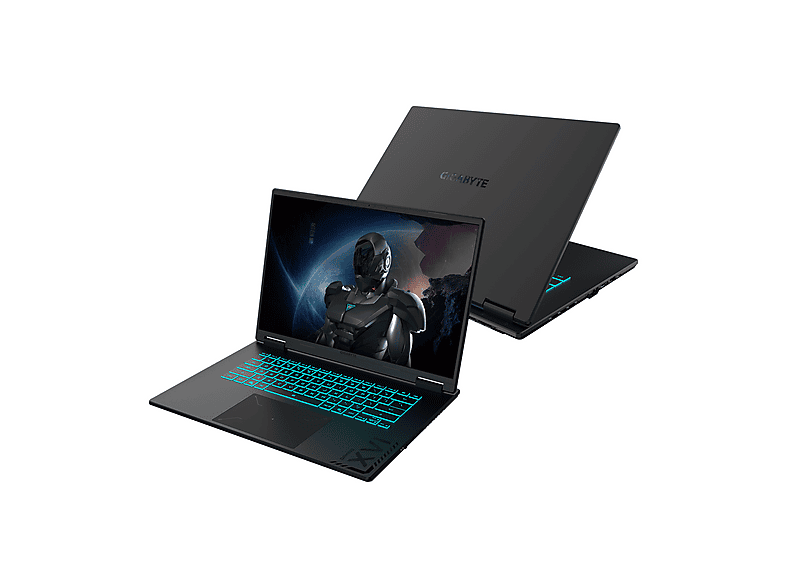 Portátil gaming - Gigabyte GAMING A16 3VHK3ES864SD, 16" WUXGA, AMD Ryzen™ 7 260, 32 GB RAM, 1 TB SSD, GeForce RTX™ 5060, Sin sistema operativo