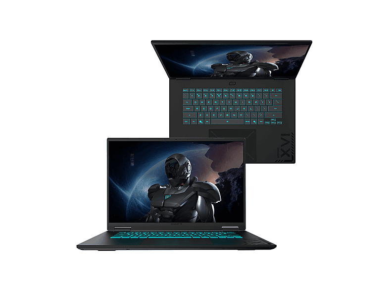 Portátil gaming - Gigabyte GAMING A16 3VHK3ES864SD, 16" WUXGA, AMD Ryzen™ 7 260, 32 GB RAM, 1 TB SSD, GeForce RTX™ 5060, Sin sistema operativo