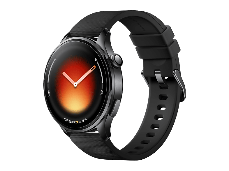 Smartwatch - Xiaomi Watch 5, Correa 135-205 mm, Pantalla AMOLED 1,54”, +150 Modos Deportivos, 18 días Autonomía, Negro
