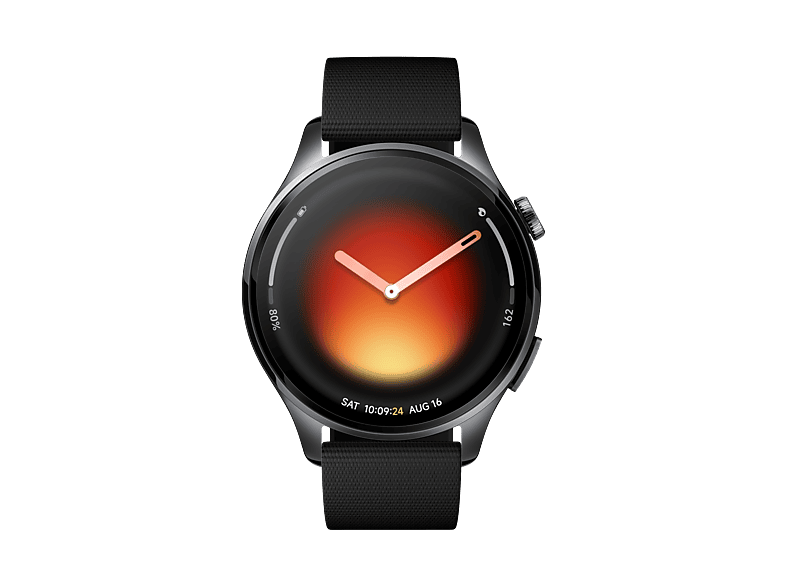 Smartwatch - Xiaomi Watch 5, Correa 135-205 mm, Pantalla AMOLED 1,54”, +150 Modos Deportivos, 18 días Autonomía, Negro