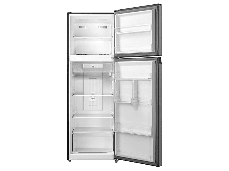 Frigorífico dos puertas - Midea MDRT489MTE02E, No Frost, 172.4 cm Alto, 338 l, Inverter, Smart Cooling, Iluminación LED, Inox