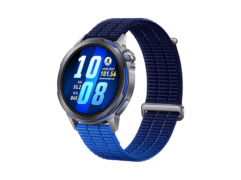 Smartwatch - Huawei WATCH GT Runner 2, Reloj Inteligente con GPS Ultra Preciso en runnning, 14 días Autonomía, Maratón Mode, 5ATM, ECG, Pago NFC, Azul