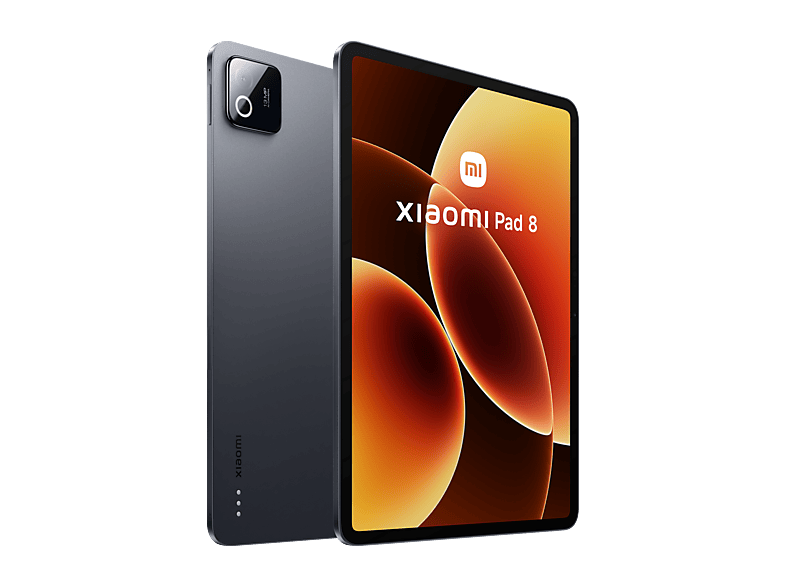 Tablet - Xiaomi Pad 8, 11.2" 3.2K 144Hz Crystal-Clear Display, 8GB RAM, 128GB, Snapdragon 8s Gen 4, 9200mAh, Gray