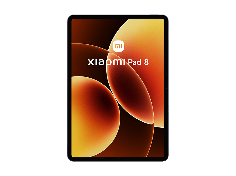 Tablet - Xiaomi Pad 8, 11.2" 3.2K 144Hz Crystal-Clear Display, 8GB RAM, 128GB, Snapdragon 8s Gen 4, 9200mAh, Gray
