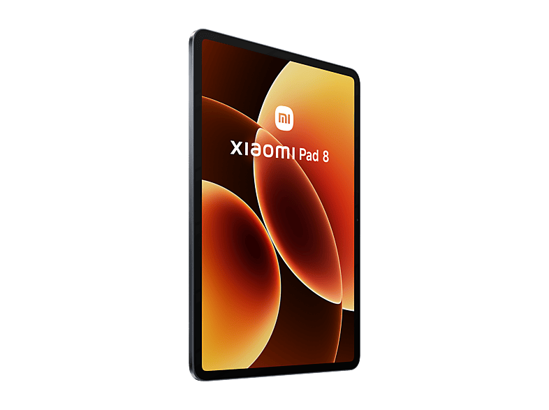 Tablet - Xiaomi Pad 8, 11.2" 3.2K 144Hz Crystal-Clear Display, 8GB RAM, 128GB, Snapdragon 8s Gen 4, 9200mAh, Gray