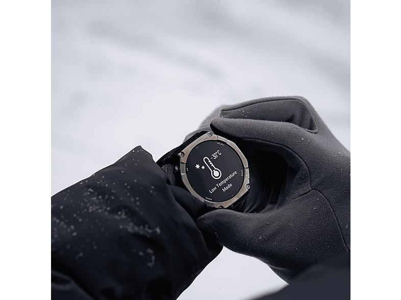 Smartwatch - Amazfit T-REX ULTRA 2, Correa 145 - 215mm, Resistente al Agua 10ATM, Pantalla 1.5" AMOLED, GPS, +180 Modos Deportivos, Negro