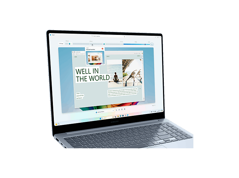 Portátil - Samsung Galaxy Book4 Edge Copilot+ PC, 15.6" FHD, Snapdragon® X1-26-100 45 TOPS 16GB RAM, 512GB SSD, Adreno™, Full IA, W11H, Sapphire Blue