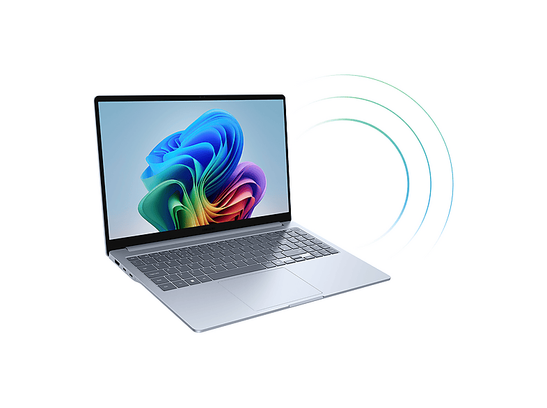 Portátil - Samsung Galaxy Book4 Edge Copilot+ PC, 15.6" FHD, Snapdragon® X1-26-100 45 TOPS 16GB RAM, 512GB SSD, Adreno™, Full IA, W11H, Sapphire Blue