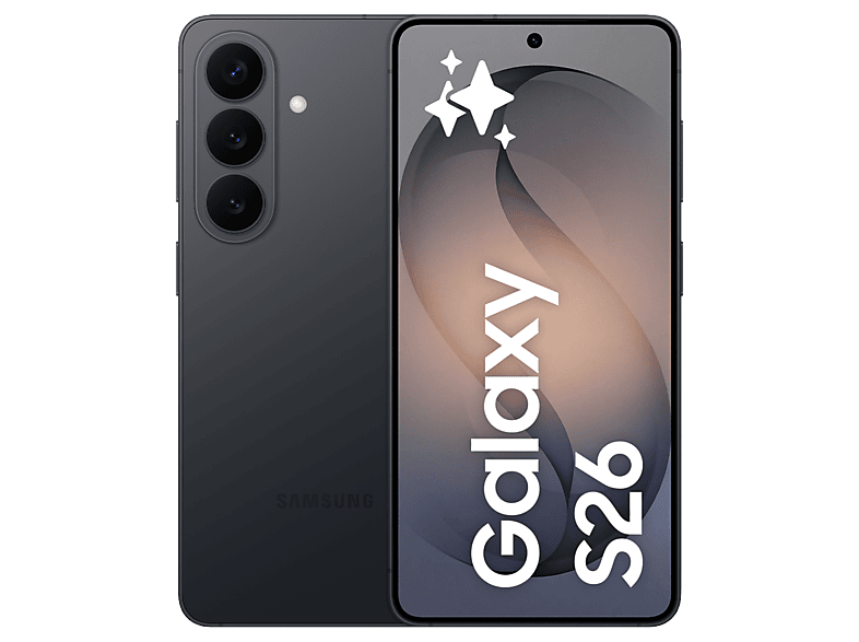 Móvil - Samsung Galaxy S26, Negro, 256 GB, 12 GB RAM, 6.3" FHD+, Exynos 2600, 4300 mAh, Android 16