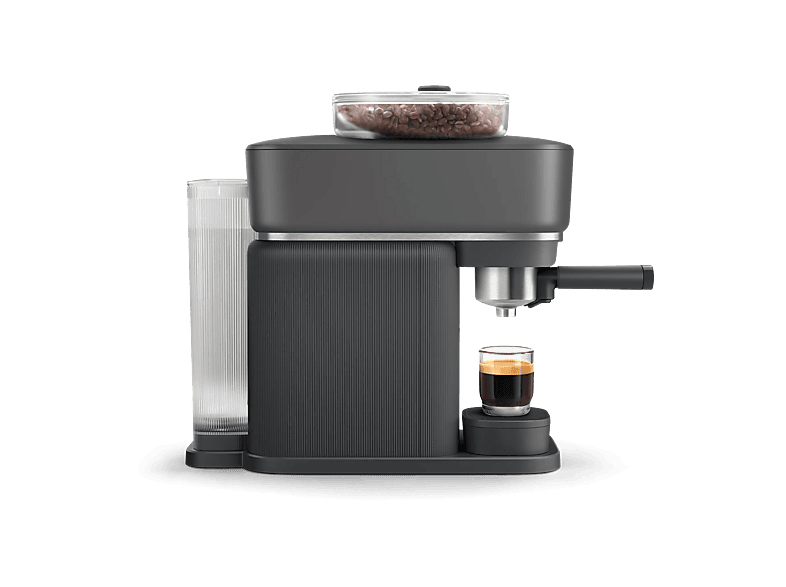 Cafetera express - Philips Baristina Variety BAR320/60, 16 Bar, 2 Compartimentos Grano, Molinillo Cerámico, Espresso y Lungo, 1,2 L, 3 Años Garantía