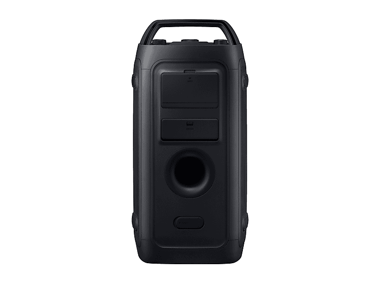 Altavoz de gran potencia - Samsung MX-ST40F/ZF, 160W, Con batería, Autonomía 12h, Portátil para fiestas, Asa de transporte y ruedas, Bluetooth