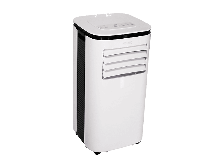 Aire acondicionado portátil - Koenic KAC 9026 W ES Mobile Air conditioner, Temporizador 24 h, Modo Noche, Kit de ventana, Blanco