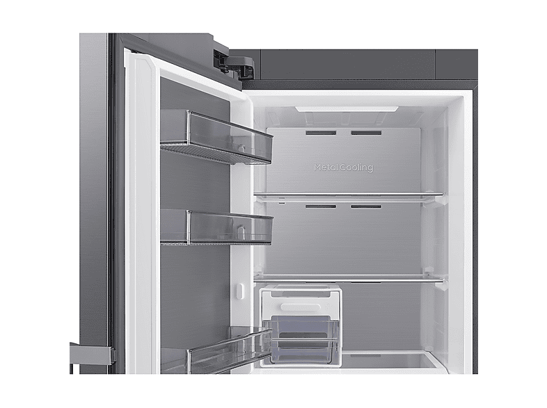 Congelador vertical - Samsung RZ40H32PETEF, 323 l, 185.8 cm, Inox