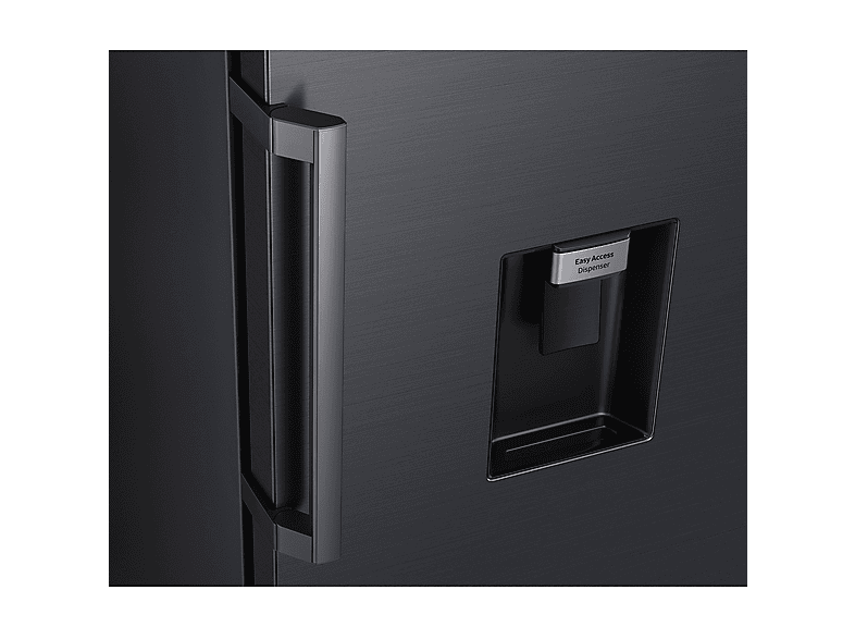Frigorífico una puerta - Samsung RR70H39DCFEF, No frost, 185.8 cm, 382 l, Dispensador de agua sin toma, Wifi, Grafito