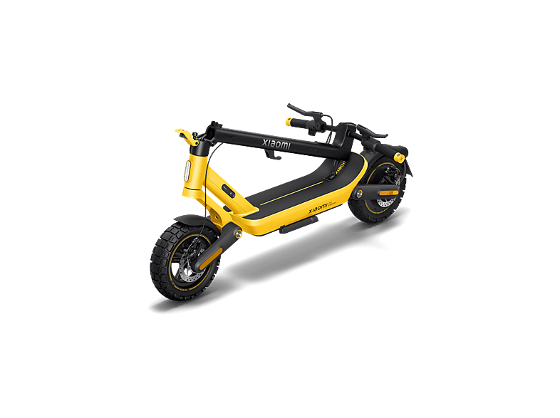 Patinete eléctrico - Xiaomi Electric Scooter 6 Ultra, Tipo 2 / VPM, Potencia Nom. 500 W, Carga máx. 140 kg, 12500 mAh, 25 km/h, Negro/Amarillo