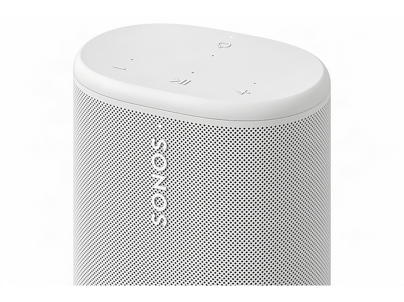 Altavoz bluetooth - Sonos Play, WiFi 6, 24h Autonomía, IP67, Control por Voz, Sonido Estéreo, Blanco