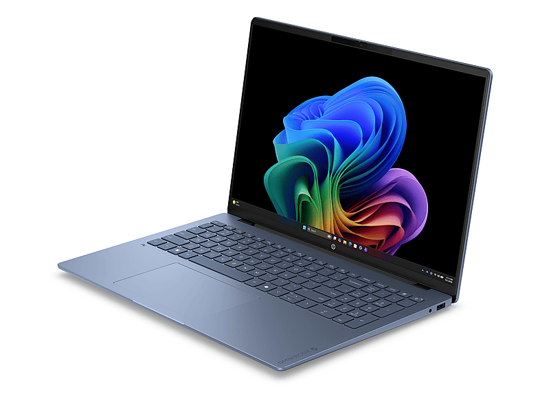 Portátil - HP OmniBook 5 Laptop Next Gen AI 16-bp0004ns Copilot+PC, 16" DCI 2K, AMD Ryzen™ AI 7 50 TOPS, 32GB RAM, 1 TB SSD, W11 H, Azul, Sin cargador