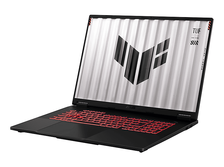 Portátil gaming - ASUS TUF Gaming A18 FA808UP-S8110, 18" WUXGA, AMD Ryzen™ 7 260, 16 GB RAM, 1 TB SSD, GeForce RTX™ 5070, Sin sistema operativo
