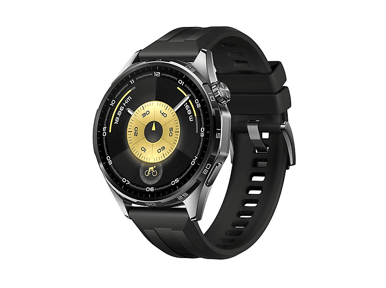Smartwatch - Huawei WATCH GT6 41MM BLACK, Acero inoxidable, Negro