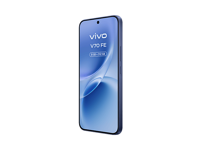 Móvil - Vivo Bundle V70 FE, Ocean Blue, 512GB, 8GB RAM, 6.83" AMOLED, Dimensity 7360-Turbo, 7000 mAh