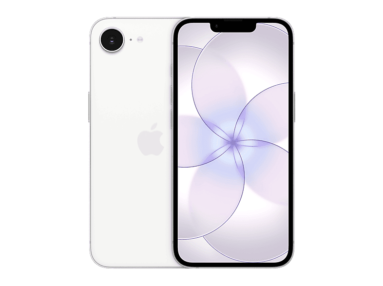 Smartphone - Apple iPhone 17e, Blanco, 512 GB, 5G, 6.1" OLED Super Retina XDR, Chip A19, iOS