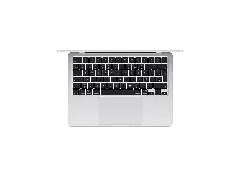 Portátil - Apple MacBook Air (2026) 13.6" Retina, Chip M5 Apple, CPU de 10 núcleos, GPU de 8 núcleos, 16GB RAM, 512GB SSD, Plata, Sin cargador
