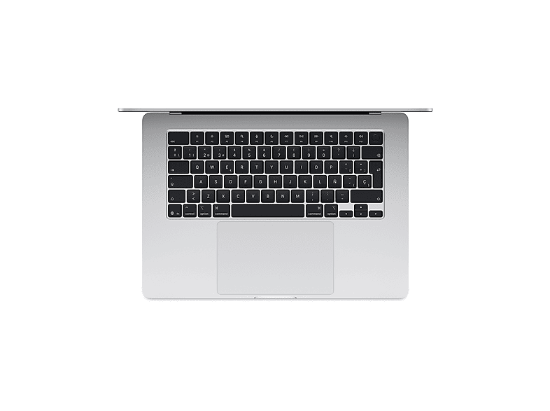 Portátil - Apple MacBook Air (2026) 15.3" Retina, Chip M5 Apple, CPU de 10 núcleos, GPU de 10 núcleos, 16GB RAM, 1TB SSD, Plata, Sin cargador