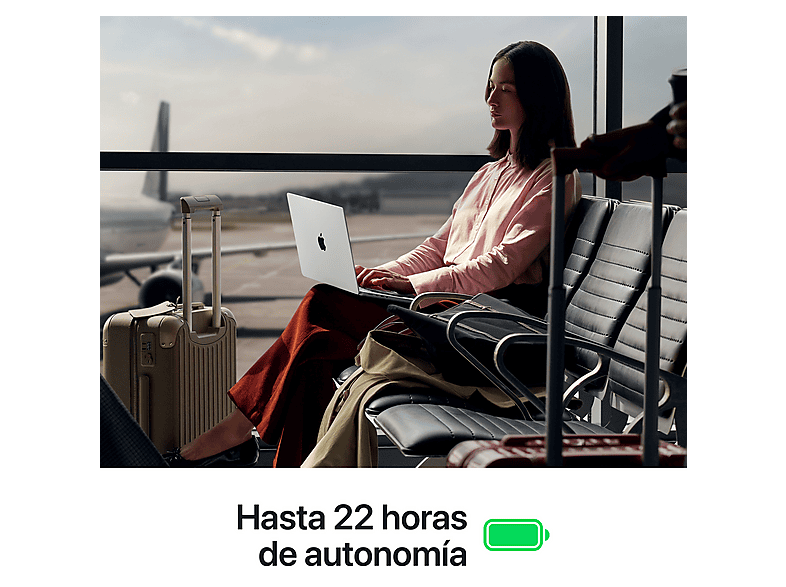 Portátil - Apple MacBook Pro (2026) 14.2" Liquid Retina XDR, Chip M5 Pro Apple, CPU 15 núcleos, GPU 16 núcleos, 24GB RAM, 2TB SSD, Negro espacial