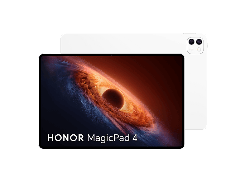 Tablet - Honor MagicPad 4, 12.3" 3K, 12GB RAM, 256GB, Pantalla AMOLED, Snapdragon® 8 Gen 5, Incluye teclado y lápiz digital, Gris