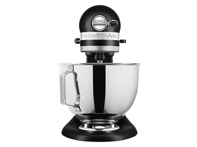 Robot amasador - KitchenAid 5KSM95PSEBM, 250 W, 4.3 l, 58-220 RPM, Cabezal Inclinable, Negro Mate