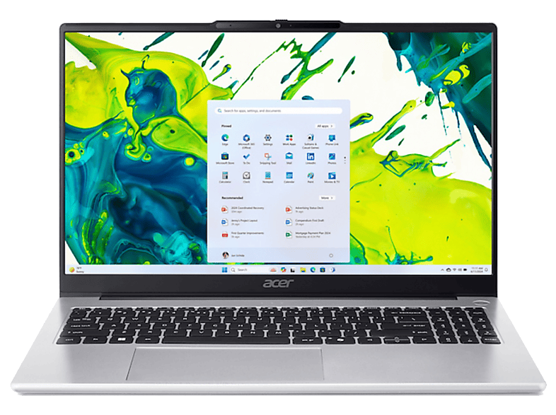 Portátil - Acer Aspire Lite 15 AL15-54P-70MJ, 15.6" Full-HD, Intel® Core™ Ultra 7 155U, 16GB RAM, 512GB SSD, Intel® Graphics, Windows 11, Sin cargador