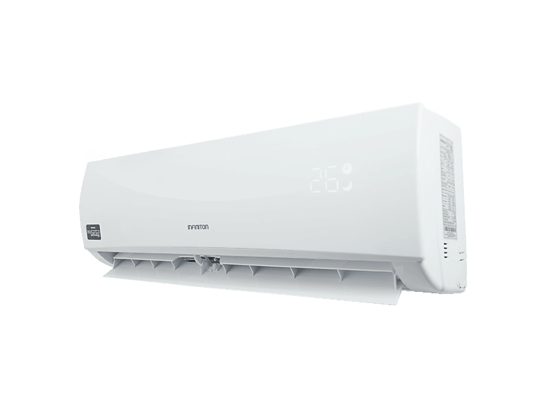 Aire acondicionado Split 1 x 1 - Infiniton SPTTK12A2, 2924 fg/h, Inverter, Compresor con Super Mute technology, Temporizador, Blanco