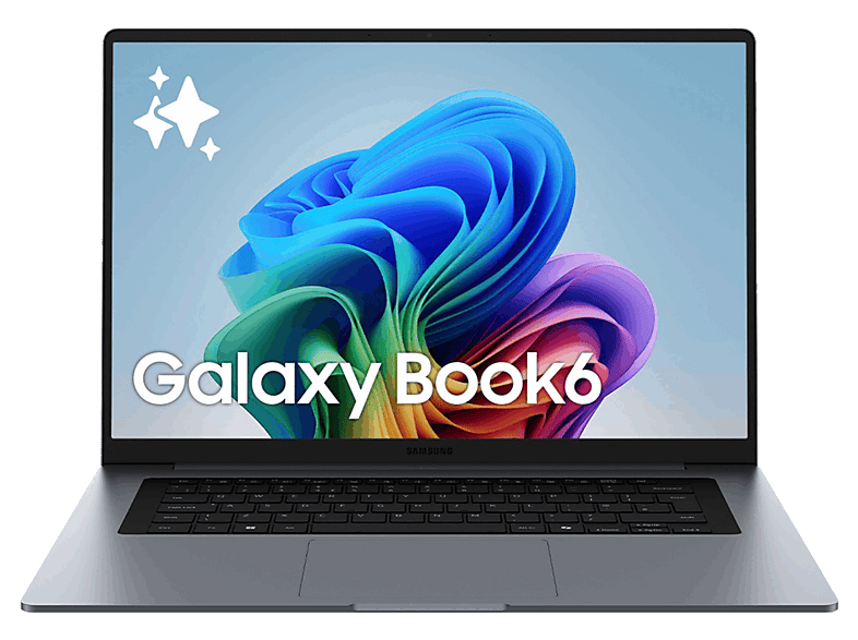 Portátil - Samsung Galaxy Book6 Copilot+ PC, 16" WUXGA, Intel® Core™ Ultra 7 355, 49 TOPS, 32 GB RAM, 1 TB SSD, Arc™ GPU, W11H, Sin cargador