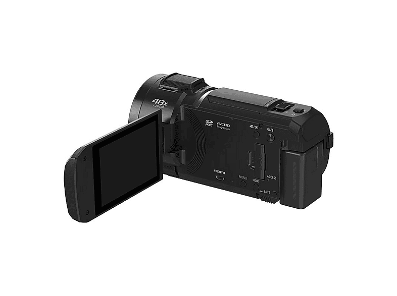 Cámara digital - Panasonic HC-V900, 8,29 megapixel, 1920 x 1080 píxeles, Negro