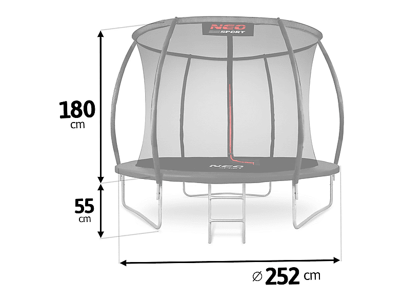 Trampolín - Northio 73445, a partir de 6 año(s)