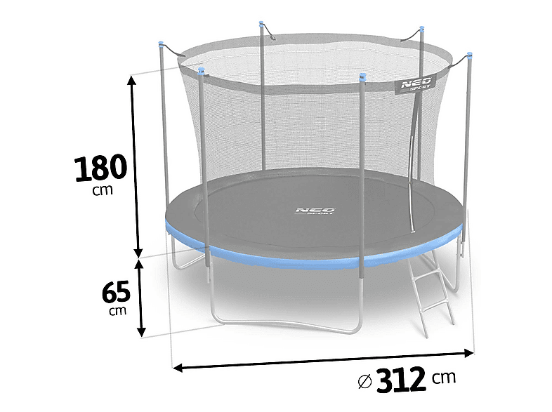 Trampolín - Northio 74077, a partir de 6 año(s)