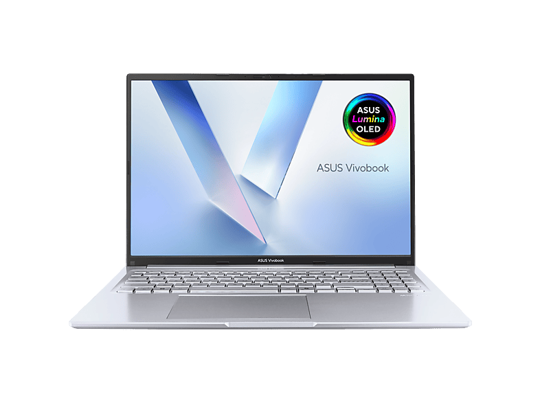 Portátil - ASUS Vivobook 16 OLED M1605NAQ-SH051W, 16" WUXGA, AMD Ryzen 5 150, 16 GB RAM, 512 GB SSD, Radeon™ 660M, W11H, Sin cargador
