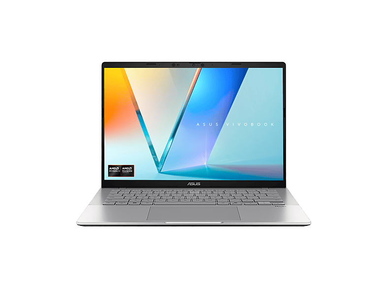 Portátil - ASUS Vivobook S14 OLED M3407GA-SF013W Copilot+ PC, AMD Ryzen™ AI 7 445 50 TOPS, 16GB RAM, 512GB SSD, W11 Home, Sin cargador