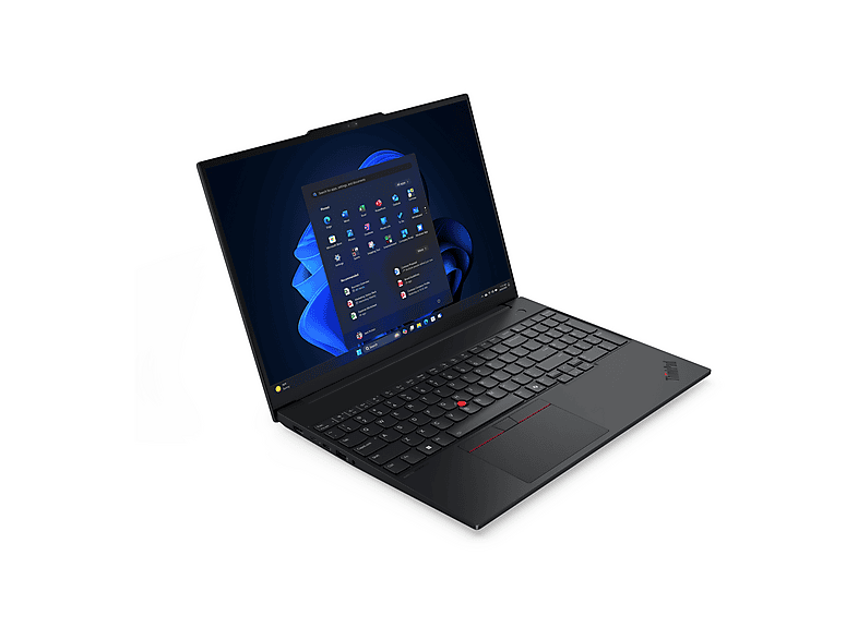 Portátil - Lenovo ThinkPad E16 Gen 3 (Intel), 16 " WUXGA, Intel Core Ultra 7, 255H, 16 GB RAM, 512 GB SSD, Onboard Graphics, Windows 11 Pro, Negro