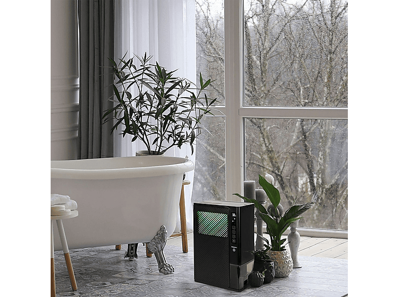 Deshumidificador - Northio DEX1, 3 l, 20 m², Negro