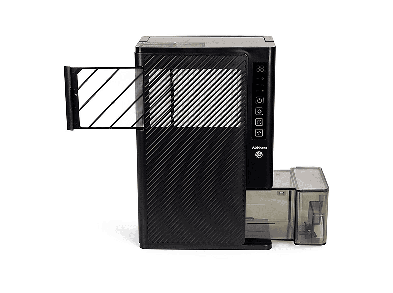 Deshumidificador - Northio DEX1, 3 l, 20 m², Negro