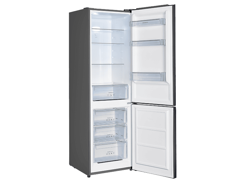 Frigorífico combi - Infiniton FGC-310C86XEP, Total No Frost, 186 cm de alto, 293 l, Inox