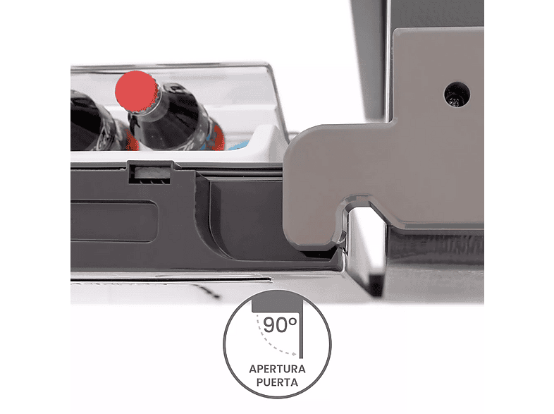 Frigorífico combi - Infiniton FGC-310C86XEP, Total No Frost, 186 cm de alto, 293 l, Inox