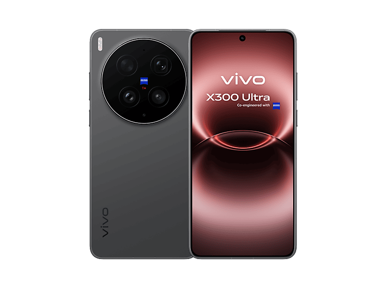 Móvil - Vivo Bundle X300 Ultra, Volcano Black, 1TB, 16GB RAM, 6.82" AMOLED, Snapdragon® 8 Elite Gen 5, 6600 mAh