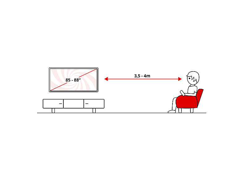 TV SQD-Mini LED 85" - TCL 85X11L, UHD 4K, SQD-Mini, Smart TV con Google TV, Diseño ultradelgado, Negro