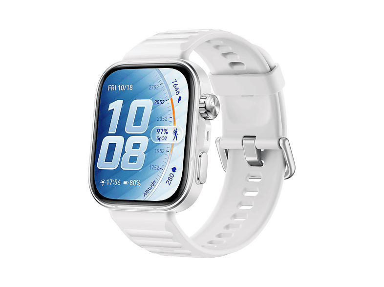 Smartwatch - Huawei Watch Fit 5 Pro, 48.77 mm, Correa 20 mm, 7 días Autonomía en Uso Típico, Pantalla AMOLED 1.92", Blanco