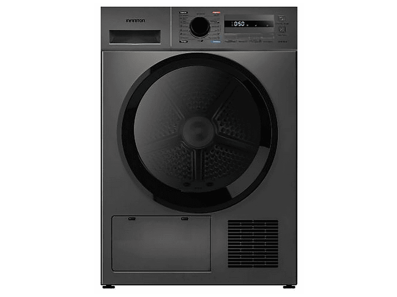 Secadora Bomba de Calor - Infiniton SD-BC8EDX, 8 kg, 16 programas, Dark Inox