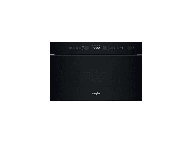 Microondas integrable - Whirlpool WMN14BB, 2000 W, 4 potencia, 22 l, Negro